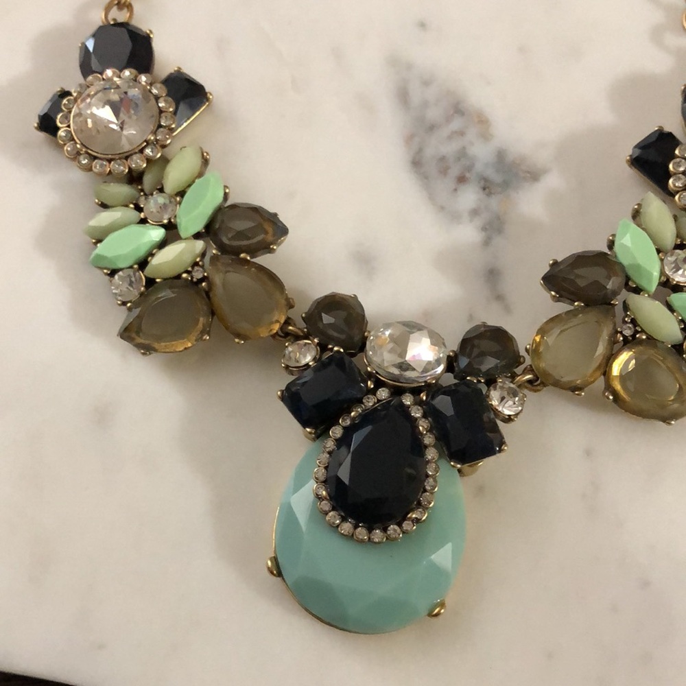 J Crew Gemstone Necklace - Picture 2 of 3